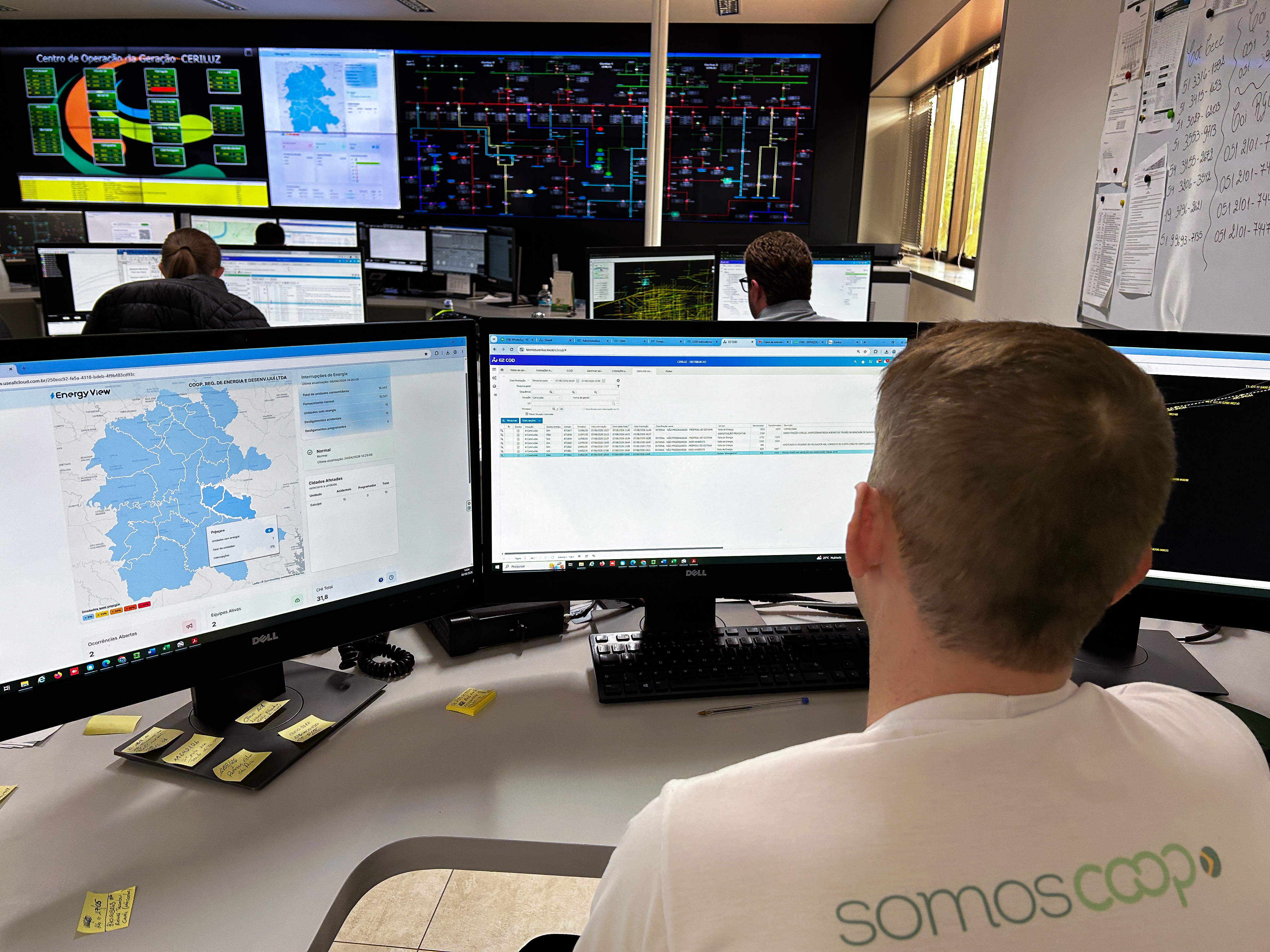 FERRAMENTA ENERGYVIEW PERMITE ASSOCIADOS ACOMPANHAREM INTERRUPÇÕES NO FORNECIMENTO DE ENERGIA
