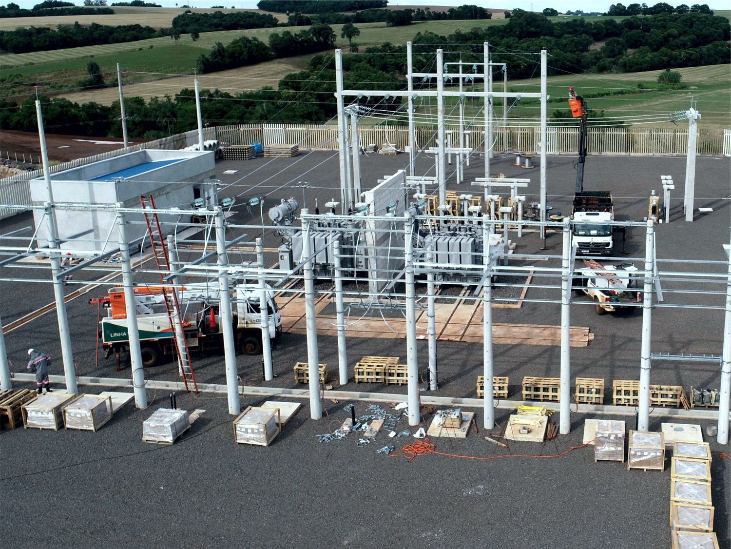 CERILUZ INICIA FASE FINAL NA CONSTRUÇÃO DA SUBESTAÇÃO CERILUZ IV EM CORONEL BARROS